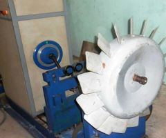 Cân bằng động quạt hướng trục