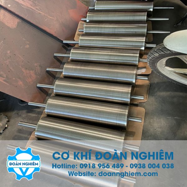 Lô rãnh inox 304 máy trải keo ngành gỗ
